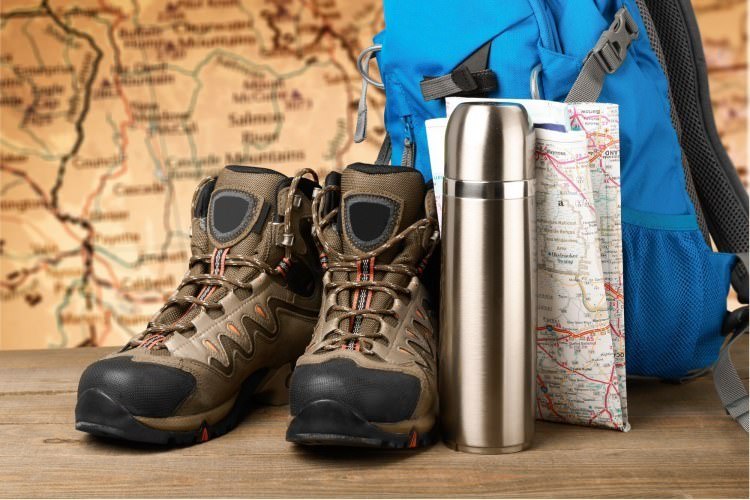Everything a girl needs in a 15kg backpack 1 Boots for travel
