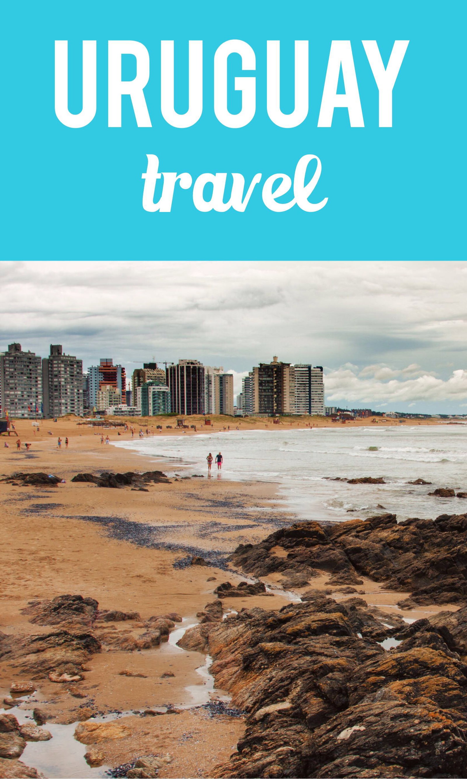 Uruguay travel pin