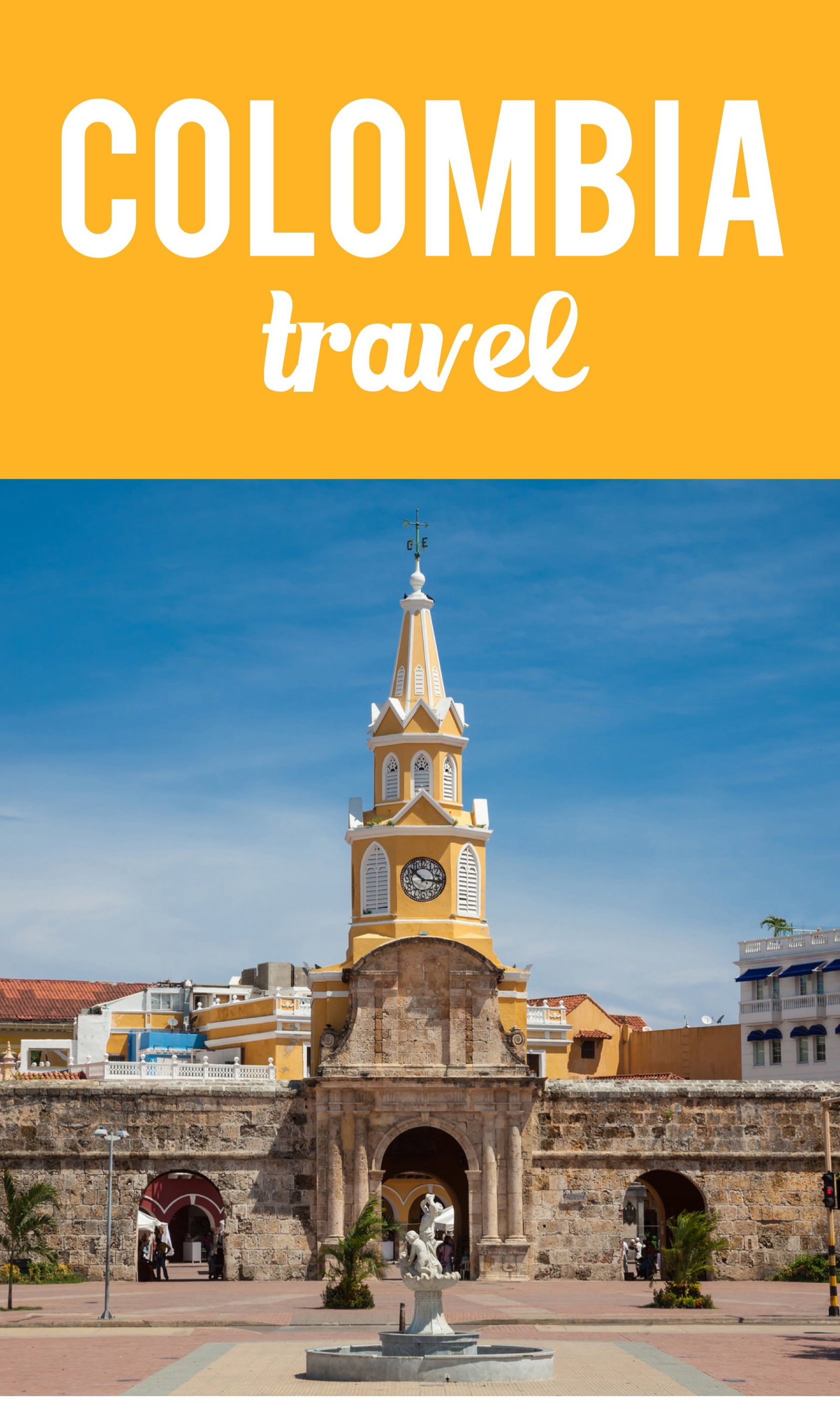 Colombia travel Pinterest pin