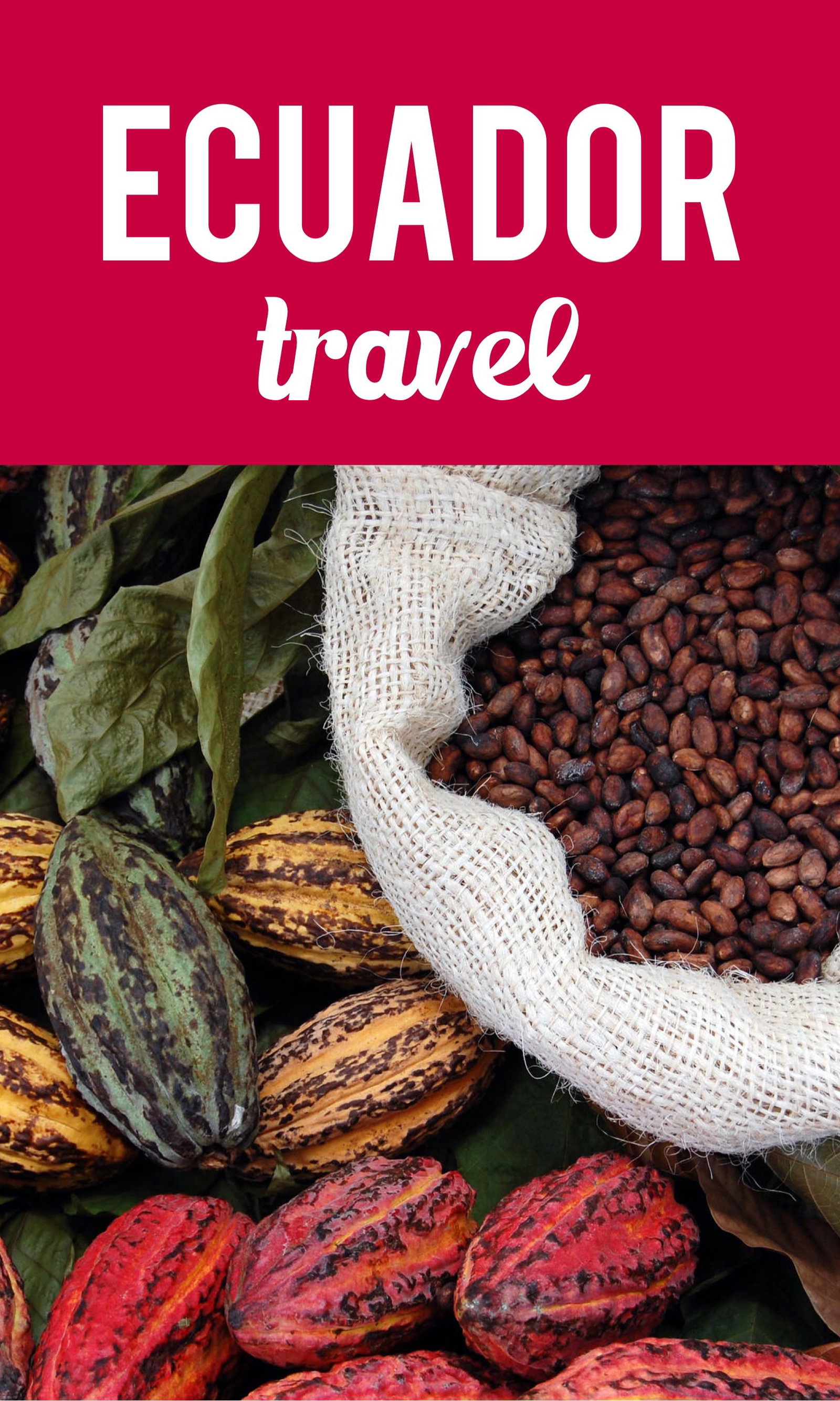 Ecuador travel Pinterest pin