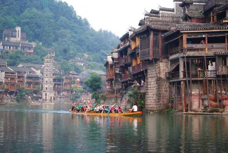 Dragon boating.