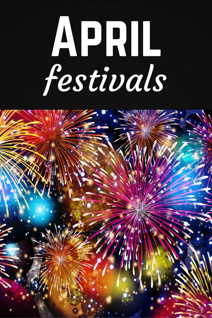 April festivals pin - April festivals