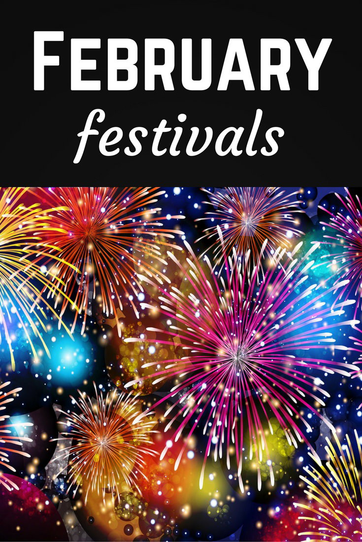 February festivals pin