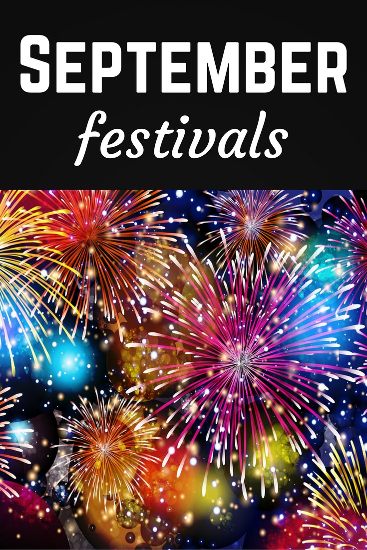 September festivals Pinterest pin