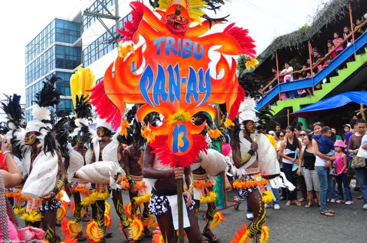 The procession is the biggest event of the festival.