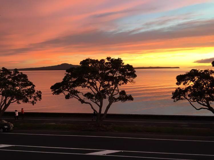 Auckland sunset