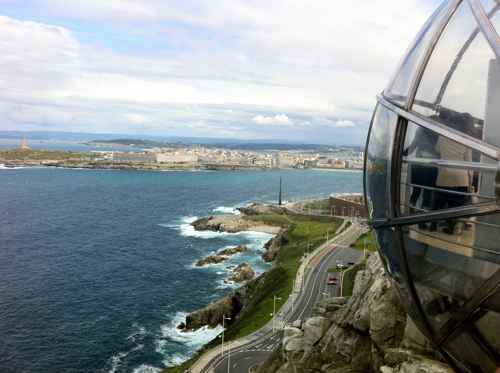 Views from Monte San Pedro in Coru&ntilde;a Spain
