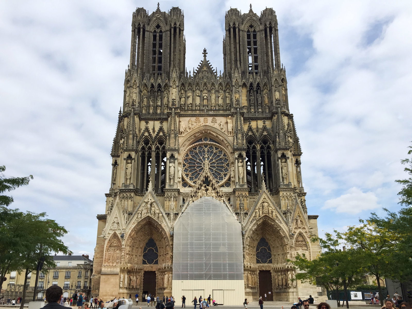 Reims cathedral Champagne France