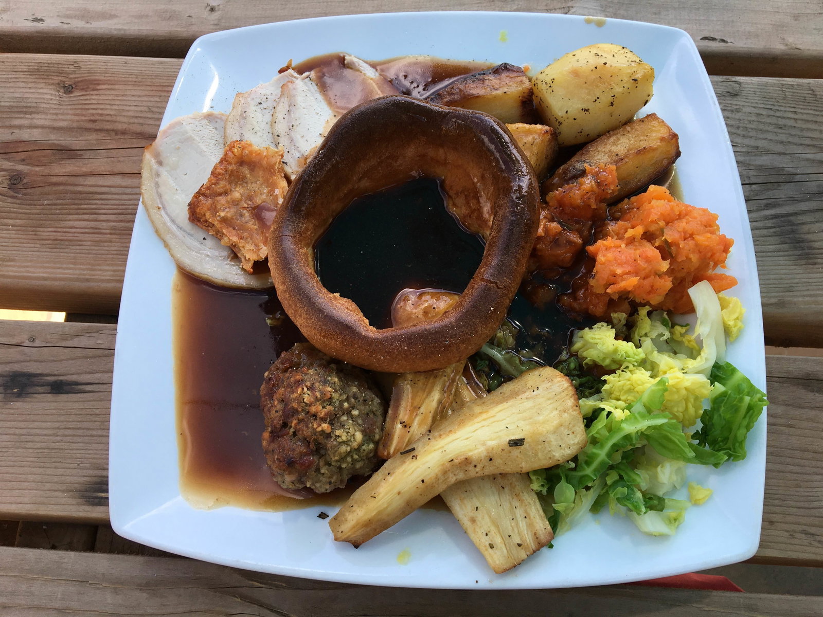 Traditional English roast