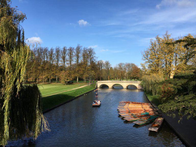 Cambridge was pretty.