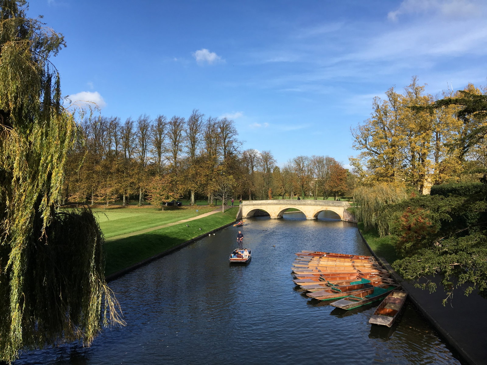 Cambridge was pretty. 
