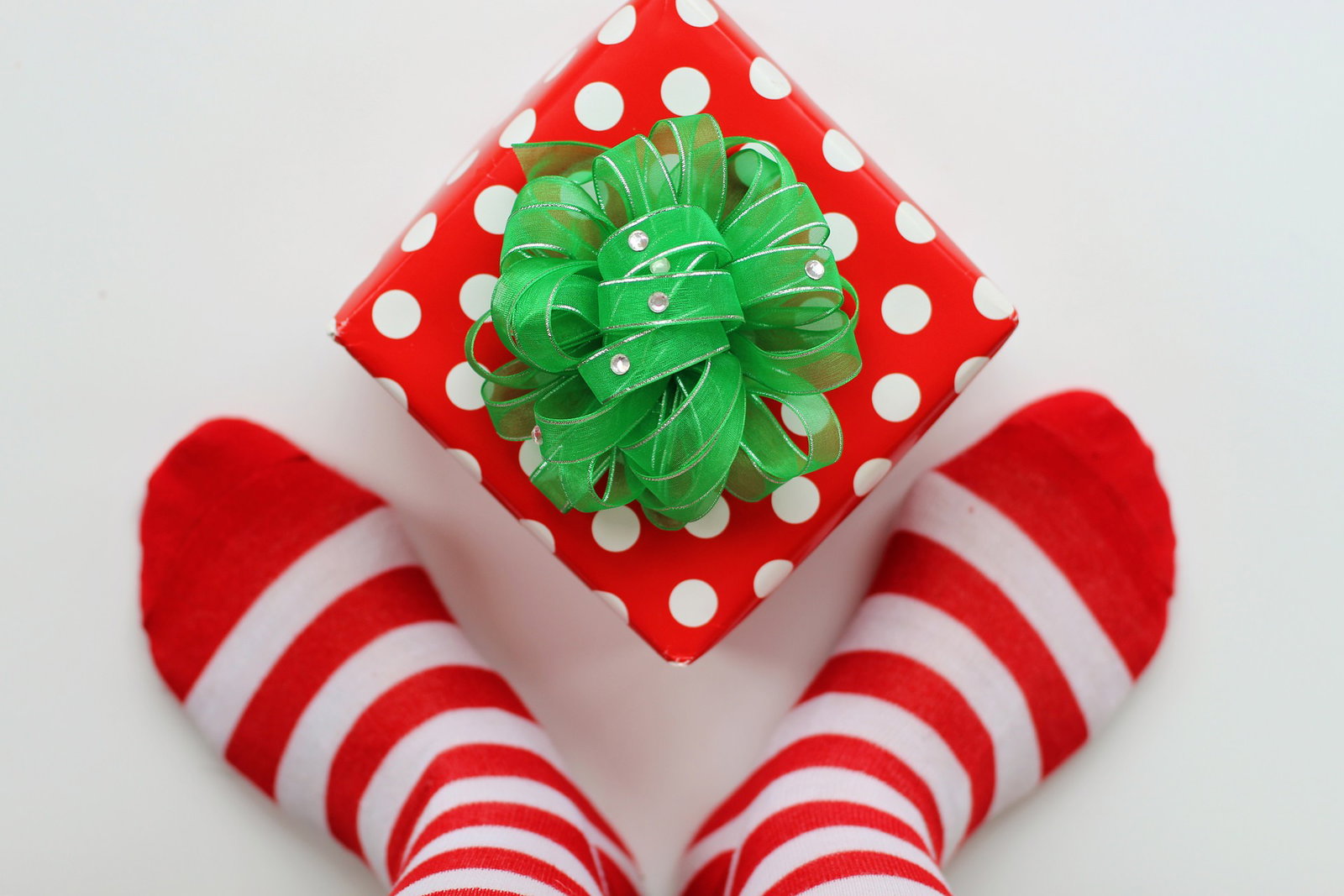 Socks and present