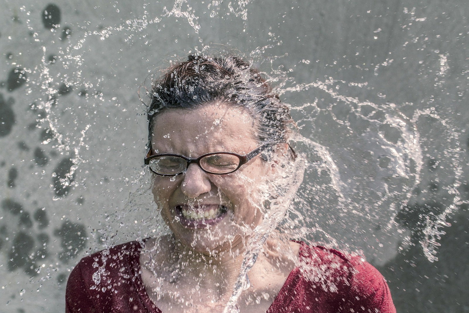 Woman water