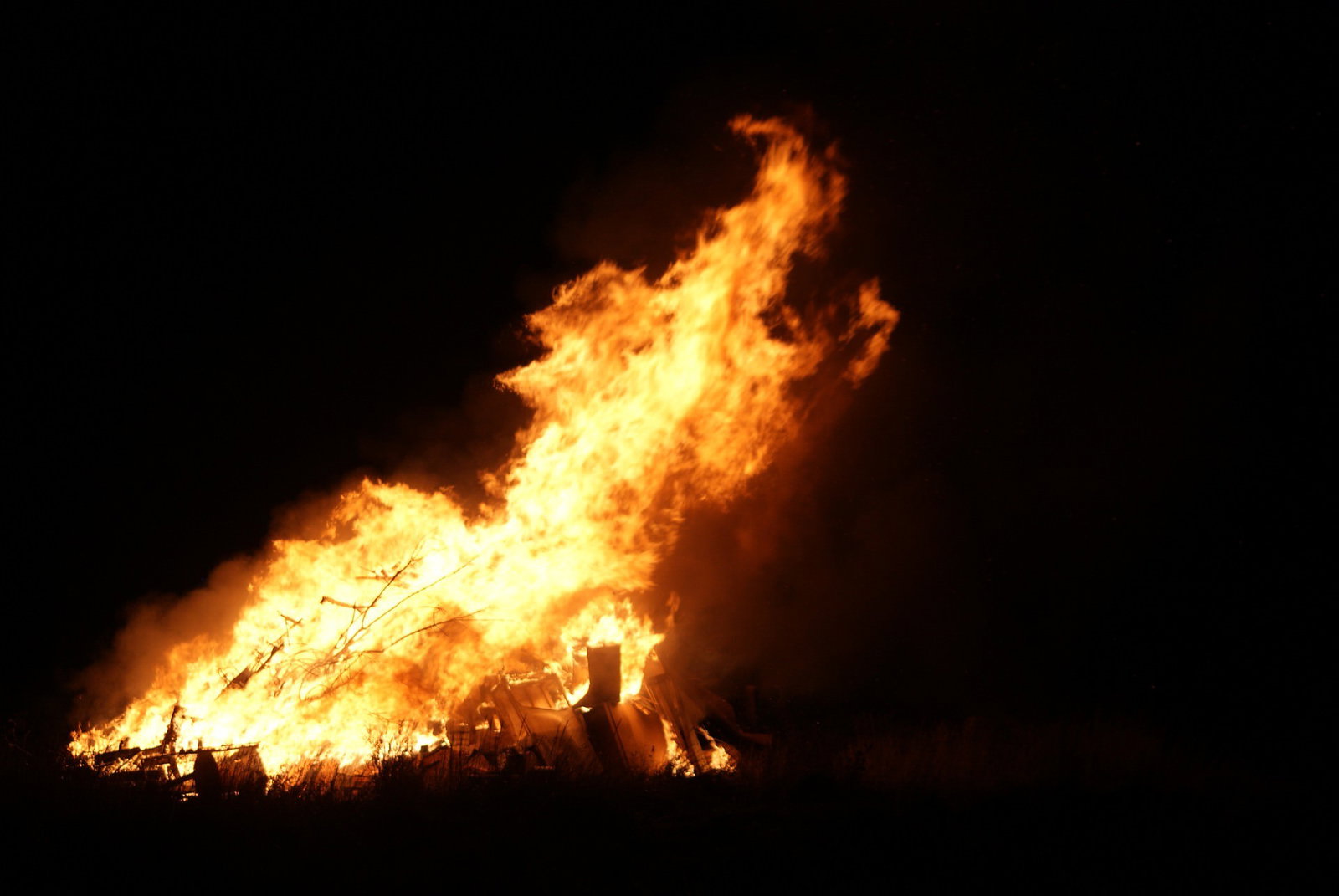 Guy Fawkes -- bonfires and fireworks.