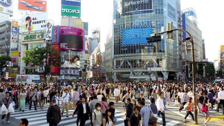 Shibuya crossing Tokyo