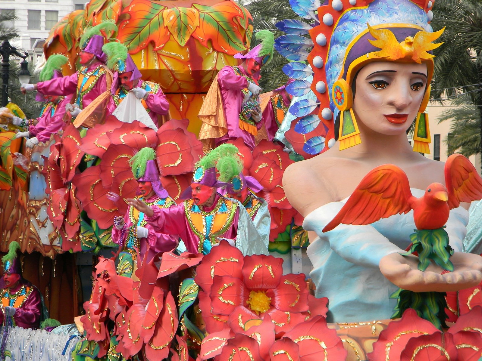 Mardi Gras in  New Orleans 