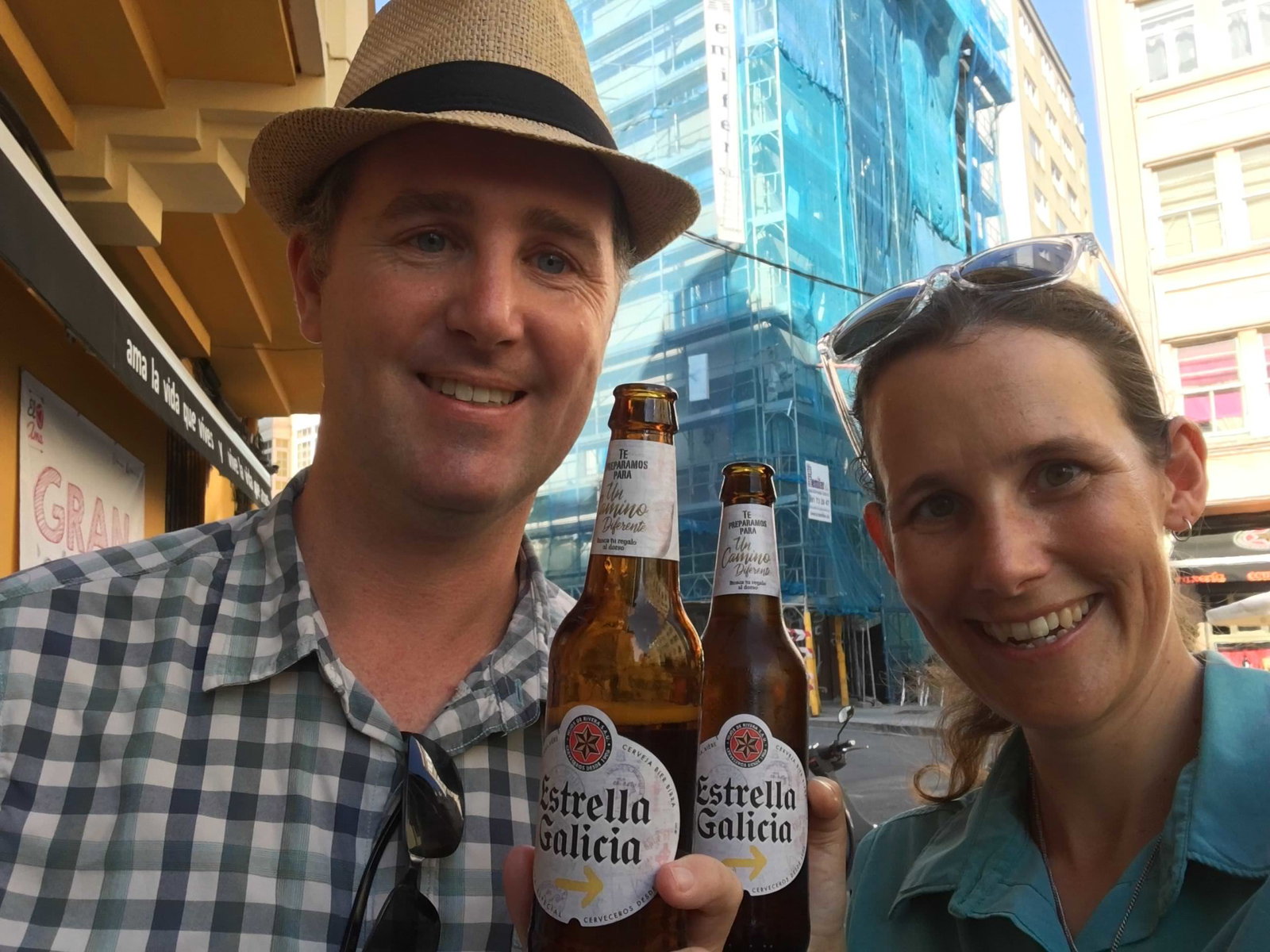 Best places to drink beer around the world 4 Craig and Linda and Estrella Galicia