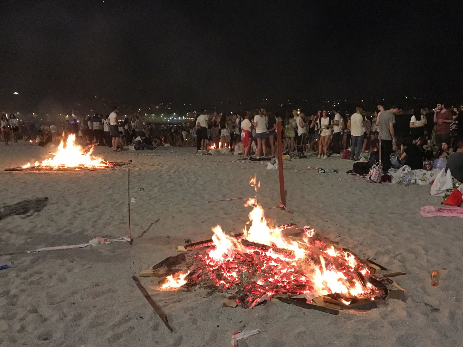 Top 5 things to do in A Coruña, Spain 3 Jumping over a fire is one of the traditions of San Juan