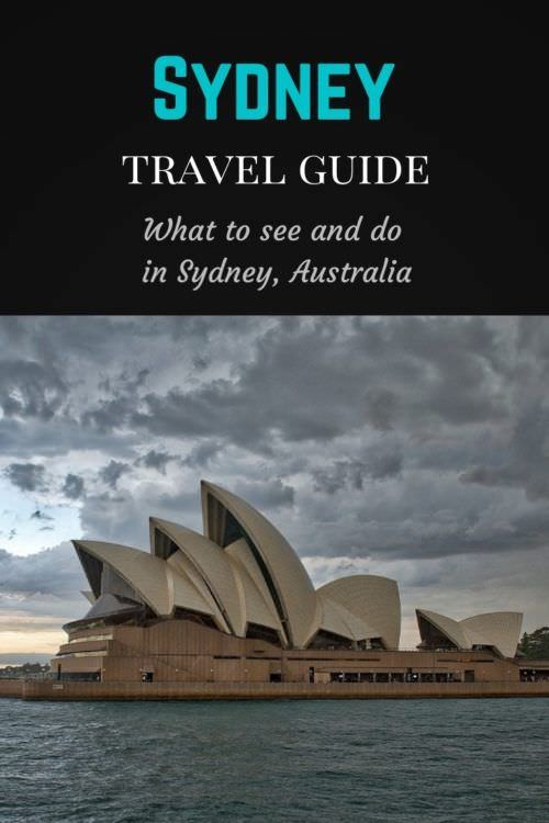 Sydney travel guide 7 Sydney travel guide Pinterest pin 1 - Sydney travel guide