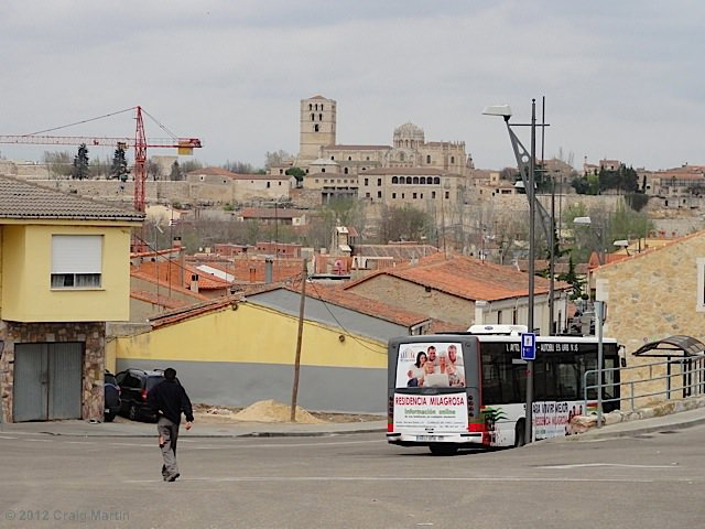 23 Entering Zamora - via de la plata - camino de santiago - spain Entering Zamora
