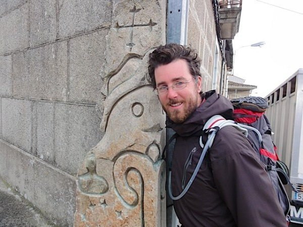 The Via de la Plata and the Camino de Santiago 4 34 craig and his buddy at xunqueira via de la plata camino de santiago spain - The Via de la Plata and the Camino de Santiago