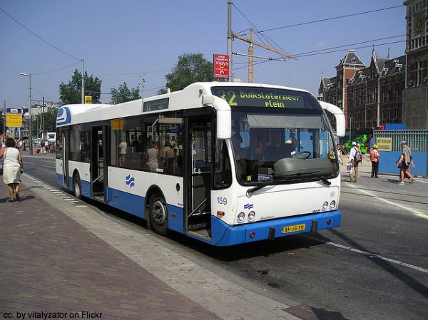 Amsterdam city bus by vitalyzator on Flickr