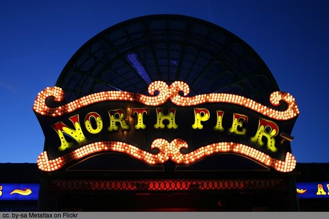 Blackpool North Pier, UK, by Metaltax