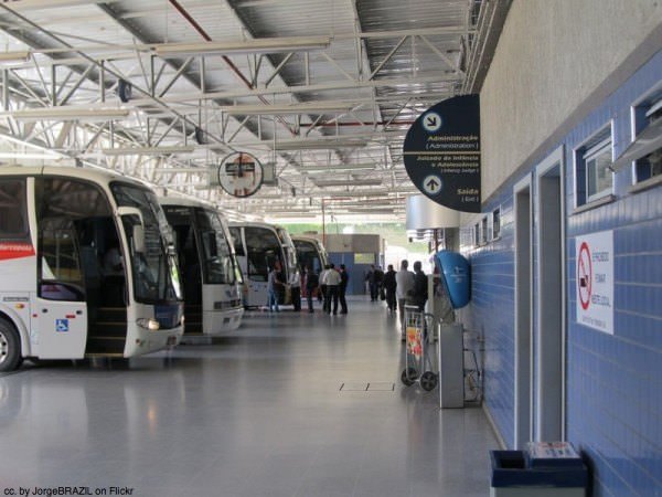 Brazil long-distance bus terminal