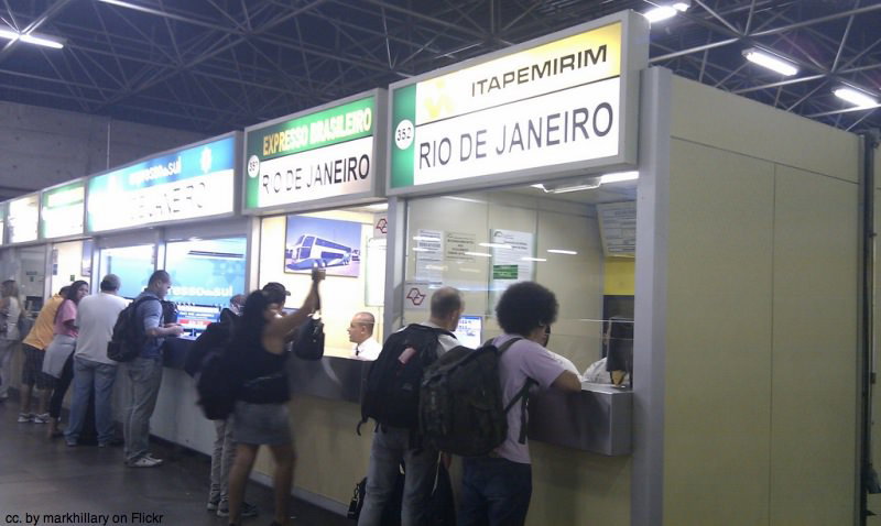 Bus ticket Brazil