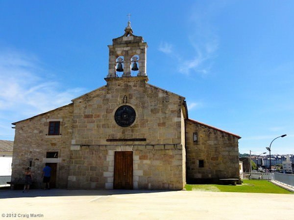 Walking the Camino Inglés podcast 4 Camino de santiago church Spain