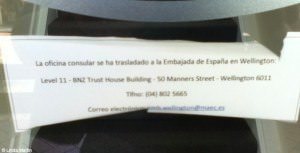 Consulate notice Consulate notice