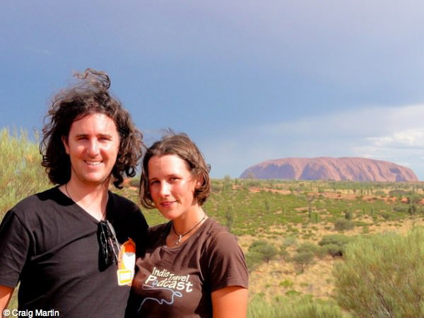 Craig and Linda at Uluru Craig and Linda at Uluru
