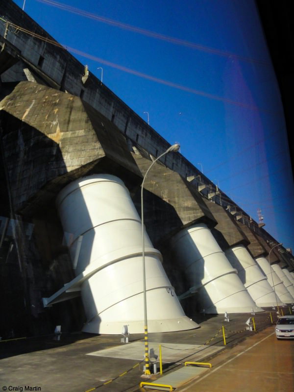 Itaipu dam closeup Itaipu dam closeup