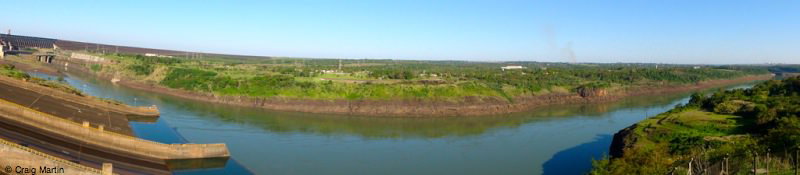 Itaipu dam panorama Itaipu dam panorama