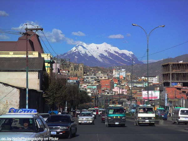 Solo female travel in La Paz, Bolivia