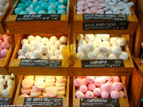 Lush soaps