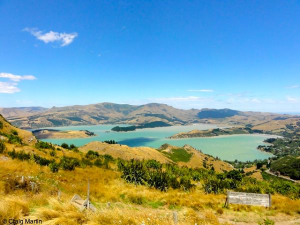 View from the Port Hills, Canterbury New Zealand View from the Port Hills, Canterbury New Zealand