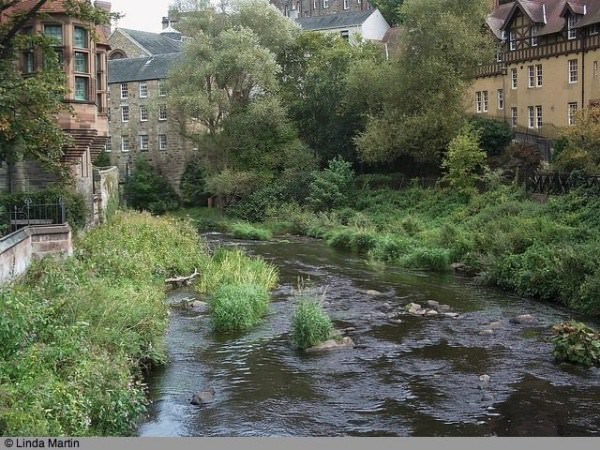 Water of Leith walkway, Edinburgh Scotland