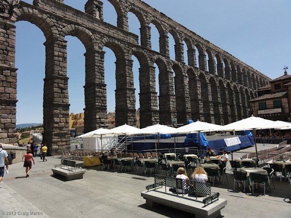 aqueduct segovia spain - Things to do near Madrid podcast