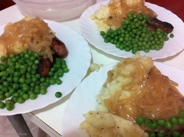 bangers and mash - a Coruna, spain bangers and mash a Coruna spain - Travel diary 2012
