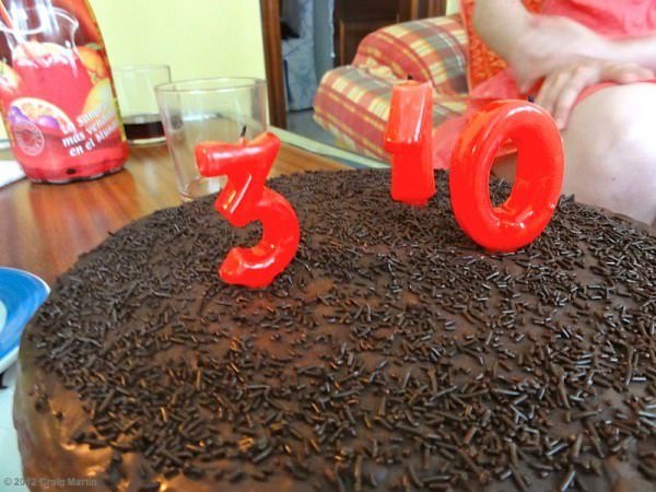 birthday week cake birthday week a corunna spain 12 - Travel diary 2012