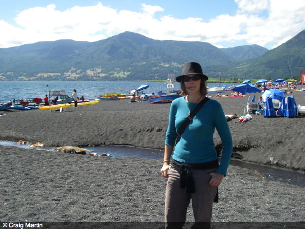 chile pucon lakeside