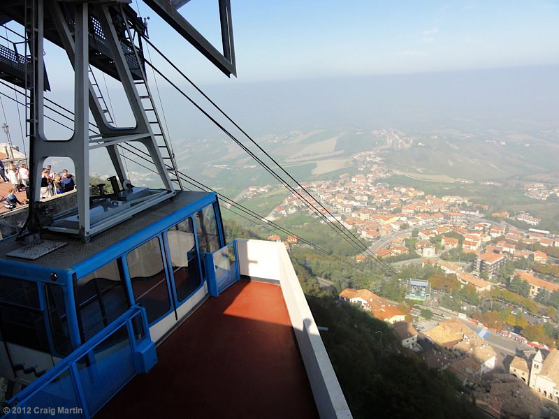 How to visit San Marino 1 funicular san marino by craig martin 04 - How to visit San Marino