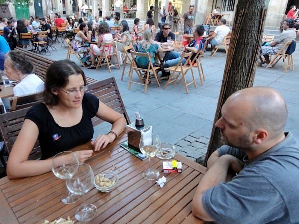 Linda and couchsurfing host Alvaro in Pontevedra, Spain linda and couchsurfer pontevedra spain - Travel diary 2012
