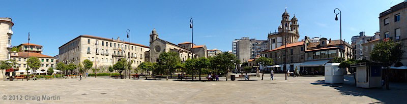Panorama of Pontevedra, Spain photos of pontevedra spain 10 - Travel diary 2012