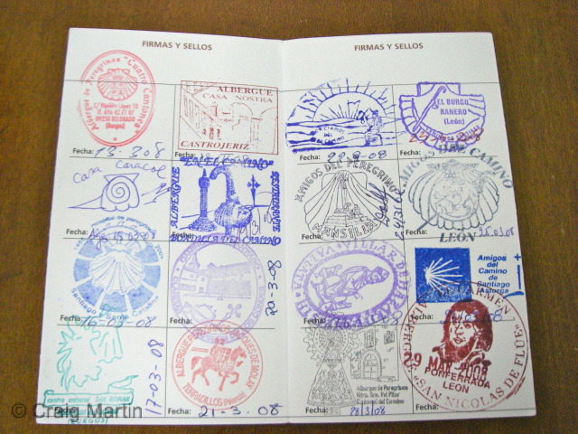 pilgrim passport - Camino de Santiago - 4 pilgrim passport Camino de Santiago 4 - Camino de Santiago podcast