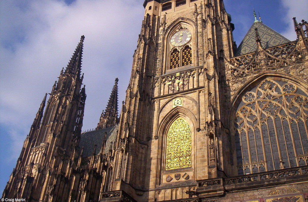 prague castle - church - czech republic europe
