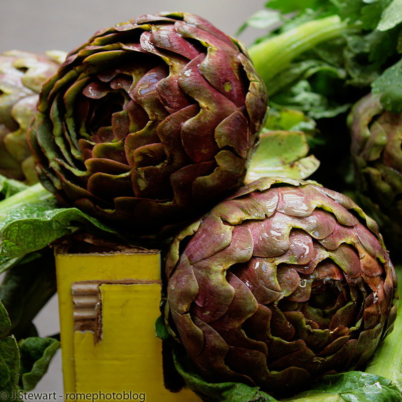 Artichokes are a popular Roman food
