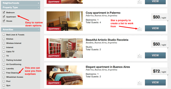 roomorama review screenshot 1 - Roomorama review - our first apartment rental