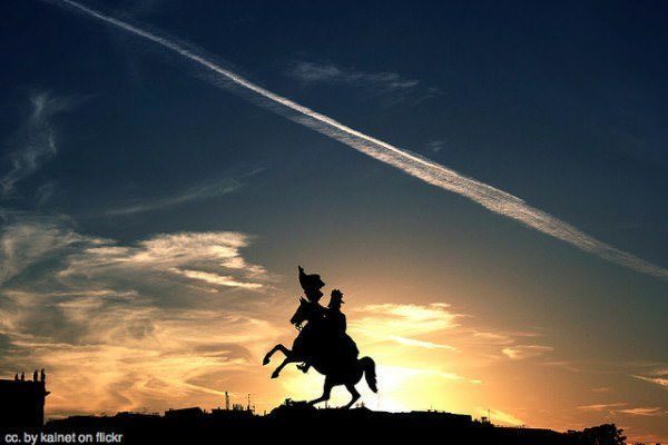 sunrise at the hofburg, vienna, austria - travel